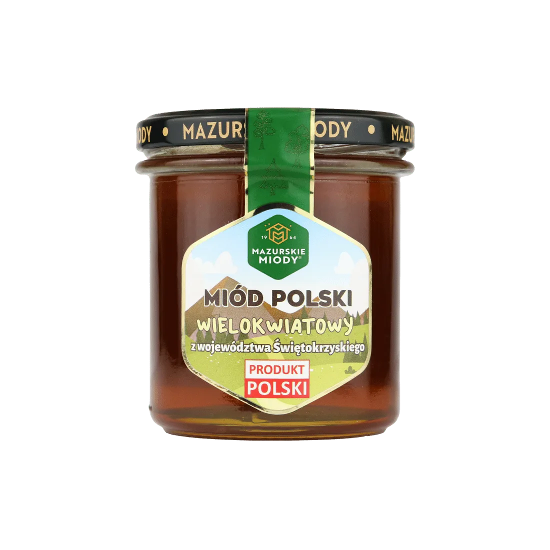 Miód Polski Wielokwiatowy z woj. Świętokrzyskiego 400 g